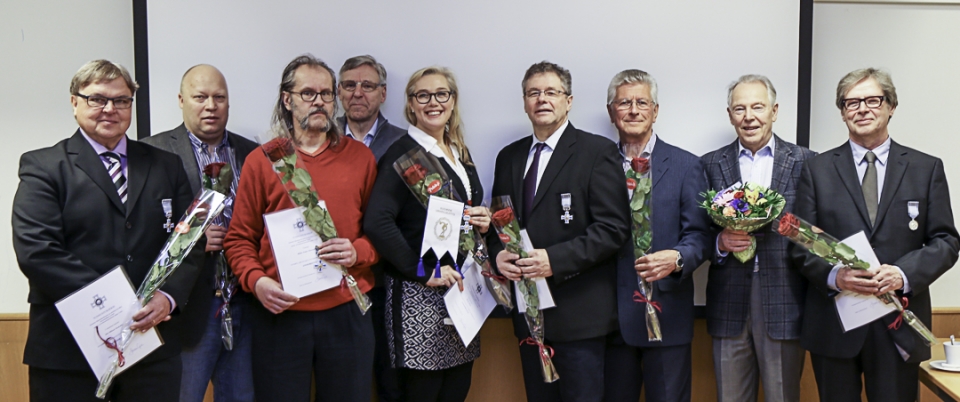 Liittovaltuustossa palkitut Liittovaltuustossa palkitut 2016 kevät