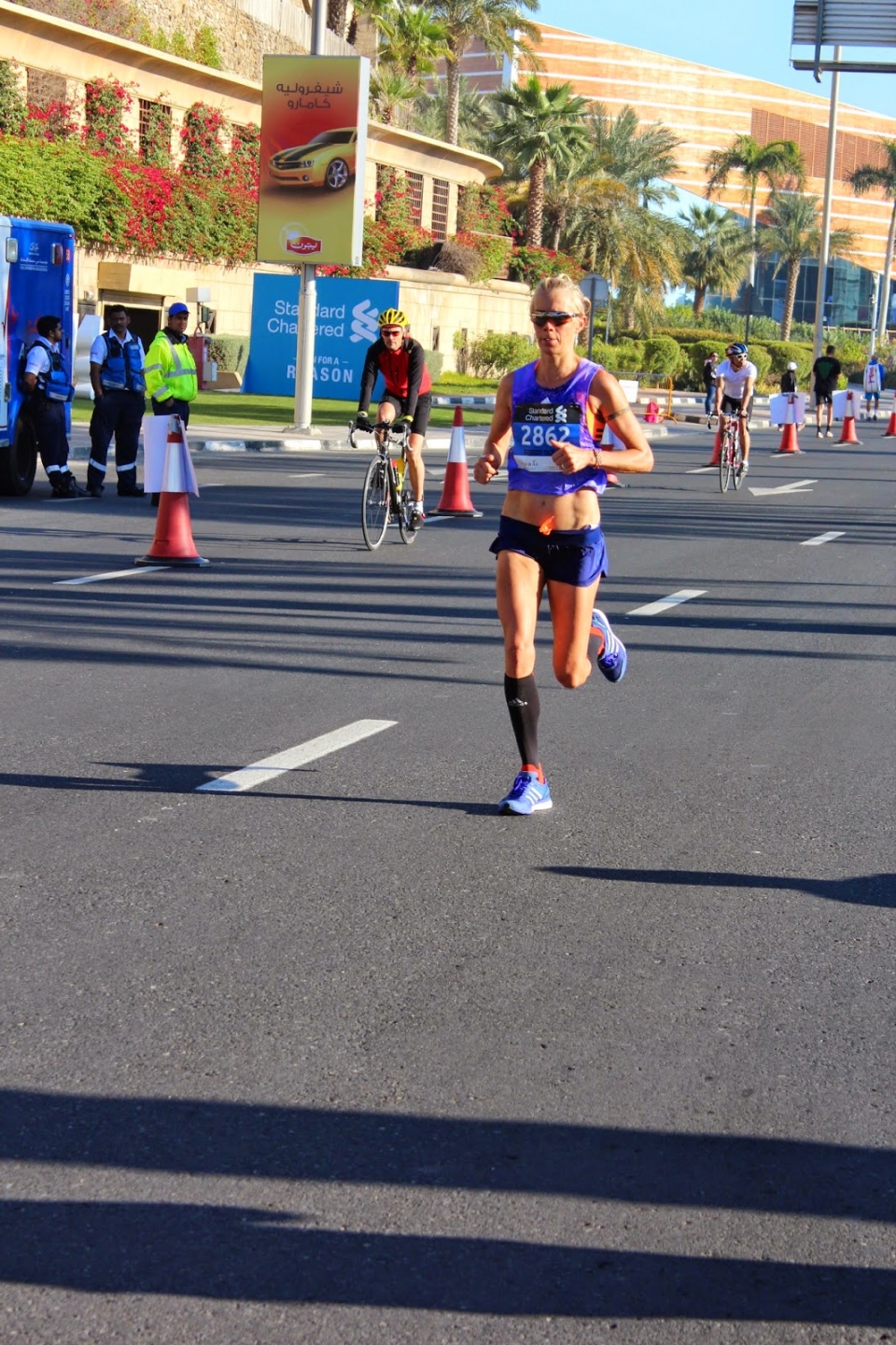 Anne-Mari Hyryläinen Dubain maratonilla v.2015 Anne-Mari Hyryläinen Dubain maratonilla v.2015