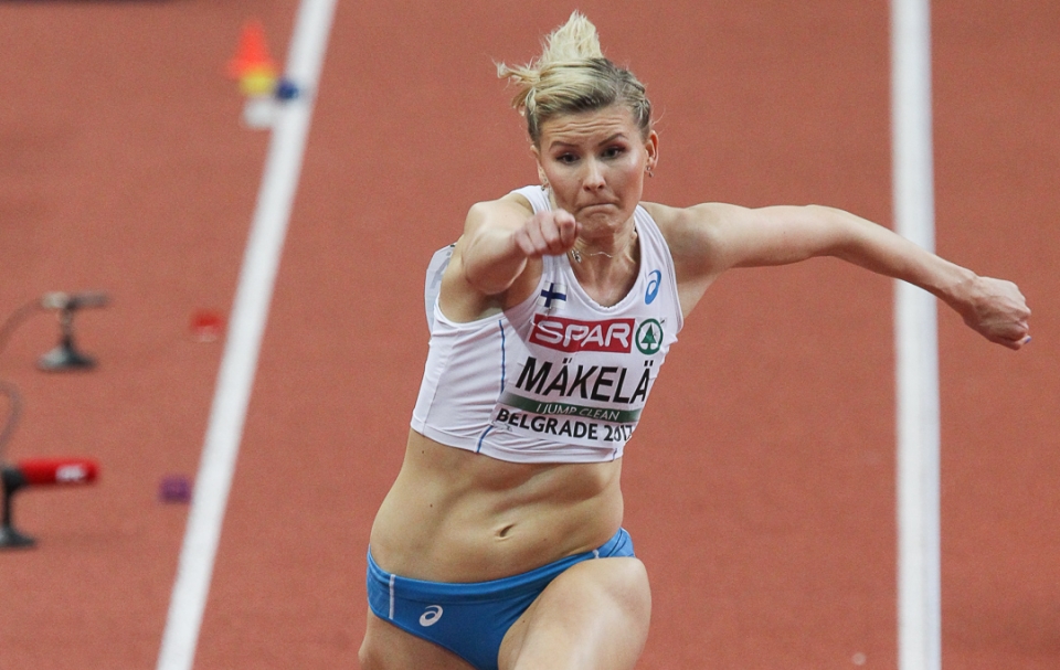 Kristiina Mäkelä, EM-halli Kristiina Mäkelä