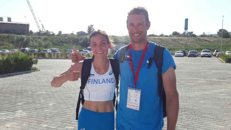 Alina Strömberg voitti 17-vuotiaiden tyttöjen seiväshypyn EM-kullan Tbiliisissä vuonna 2016 alina_stromberg.jpg