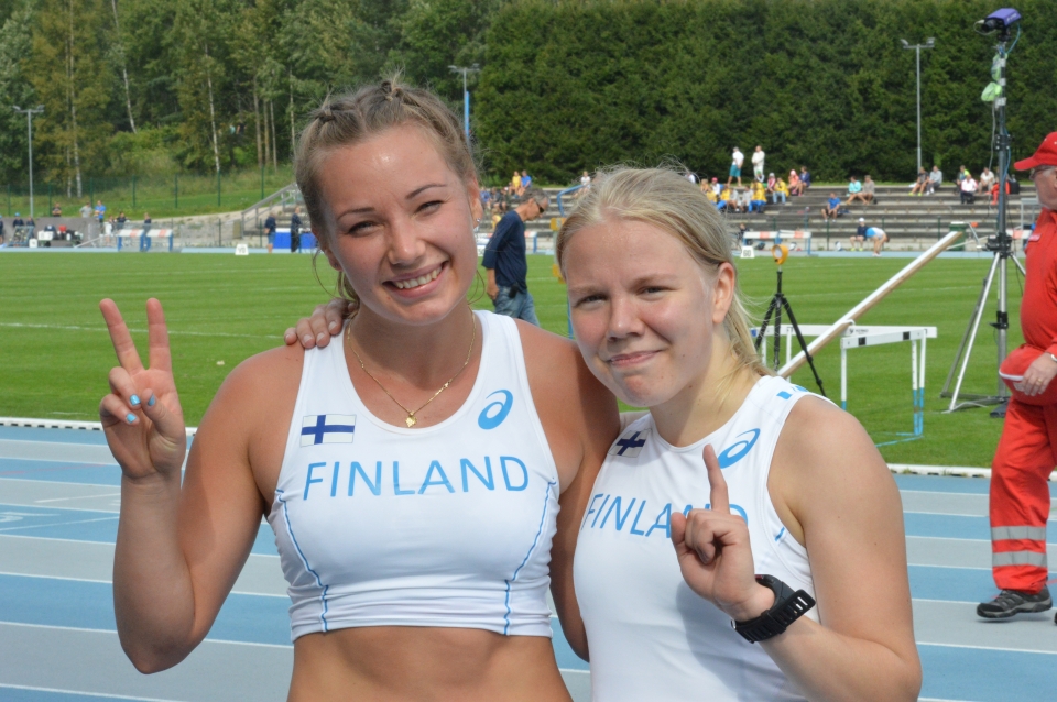 Sofia Muinonen ja Linnea Harala kaksoisvoittoon Leppävaarassa 2016 harala_ja_muinonen.jpg