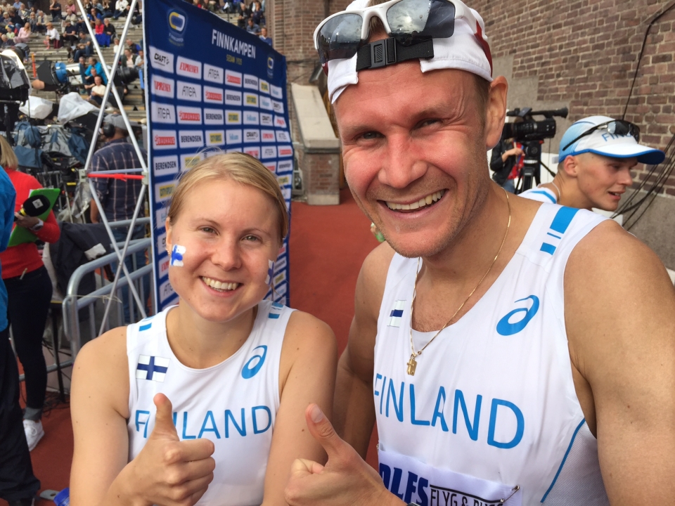 Elisa Neuvonen ja Jarkko Kinnunen