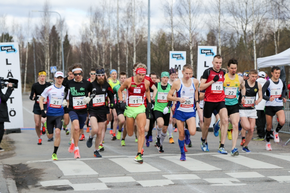 SM-maantiejuoksu 2017 Espoo