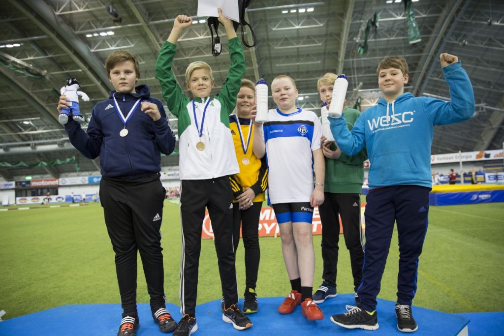 Turkka loistovauhdissa Tampereen Junior Indoor Gameseissa