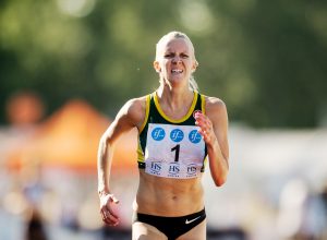 Sandra Eriksson juoksi Tukholmassa ennätyksensä