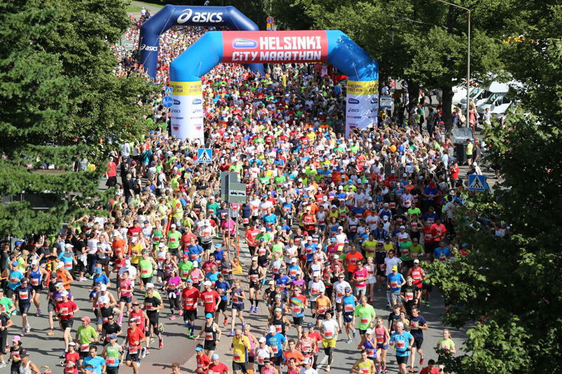 Elina Junnila juoksi toiseksi Helsinki City Marathonilla