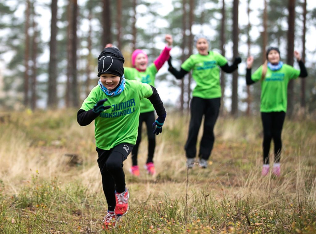 Keiju Junior Juoksukoulu kasvattaa liikkumaan