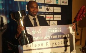 Wilson Kipketer sai hyväntekijän palkinnon