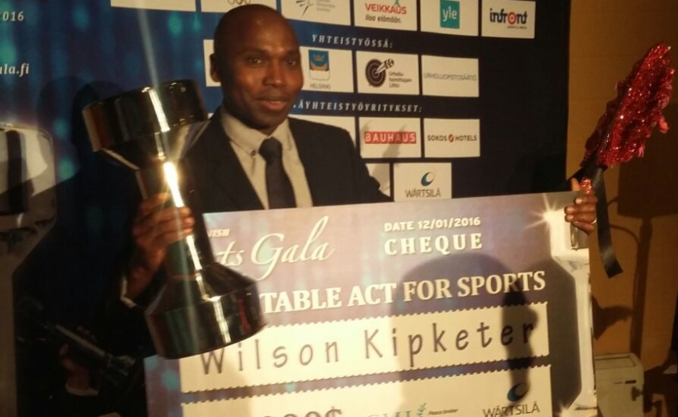 Wilson Kipketer sai hyväntekijän palkinnon