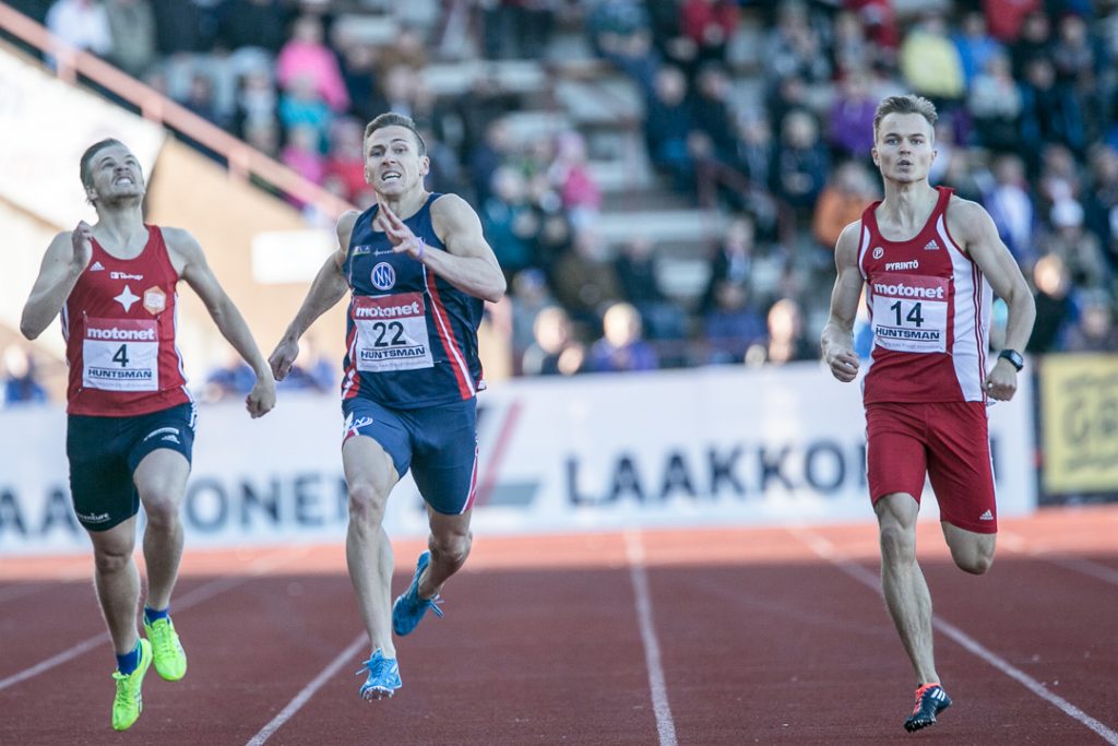 Jani Koskela juoksi 400 metrin kärkiajan