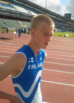 Niko Koskinen hyppäsi EM-hopeaa