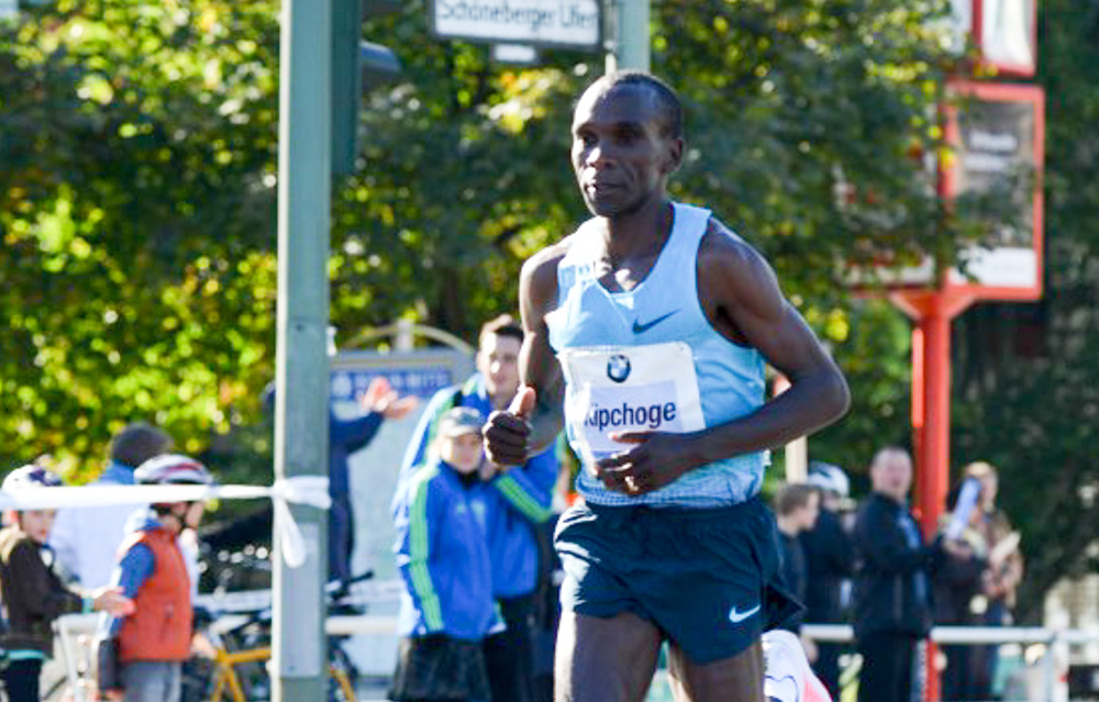 Kipchoge jäi kahdeksan sekuntia ME:stä Lontoossa