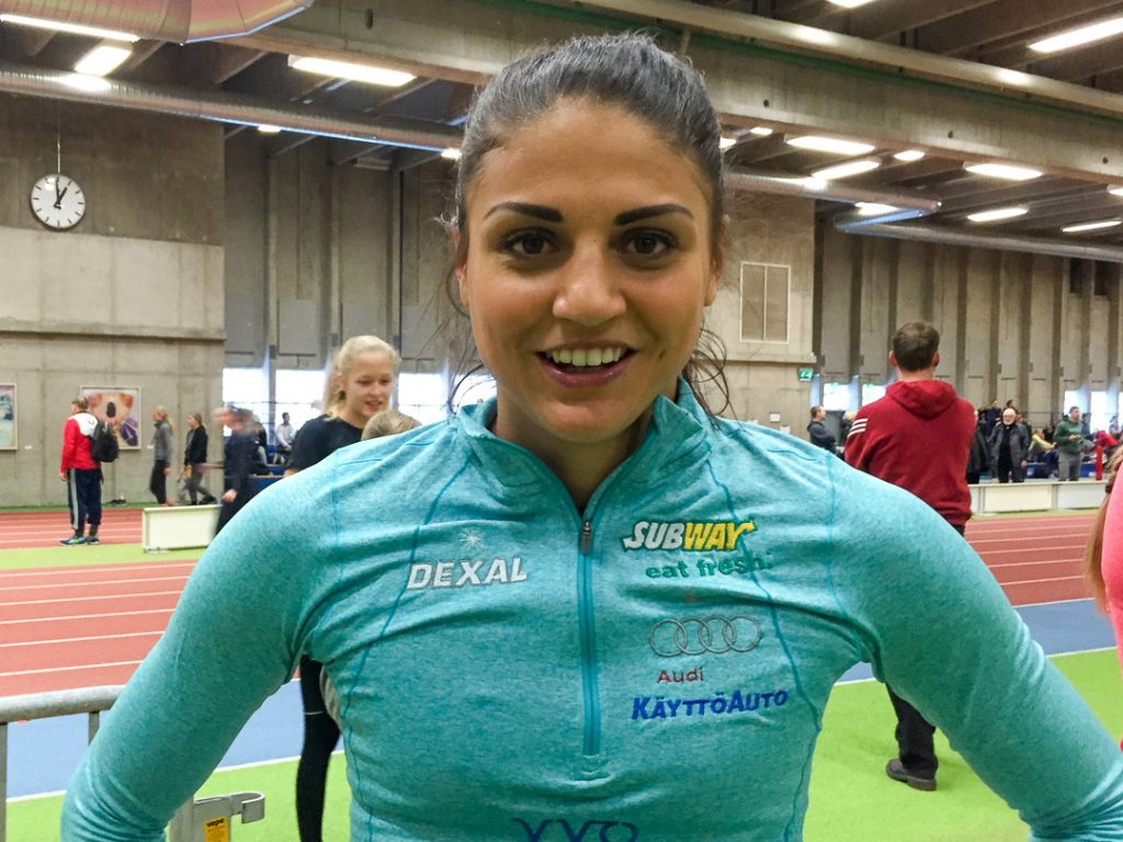 Neziri testasi nopeuttaan Botniahallissa