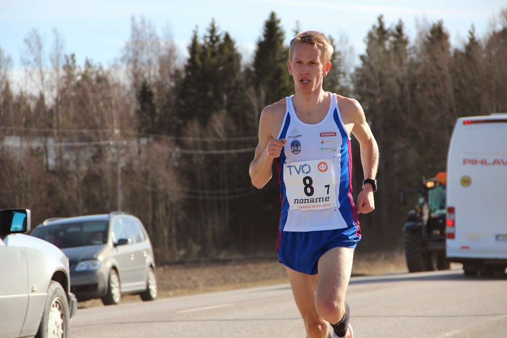 Nieminen ja Markovaara maratonin Suomen mestarit