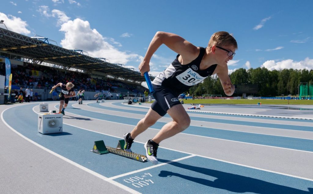 Youth Athletics Games palaa Espooseen