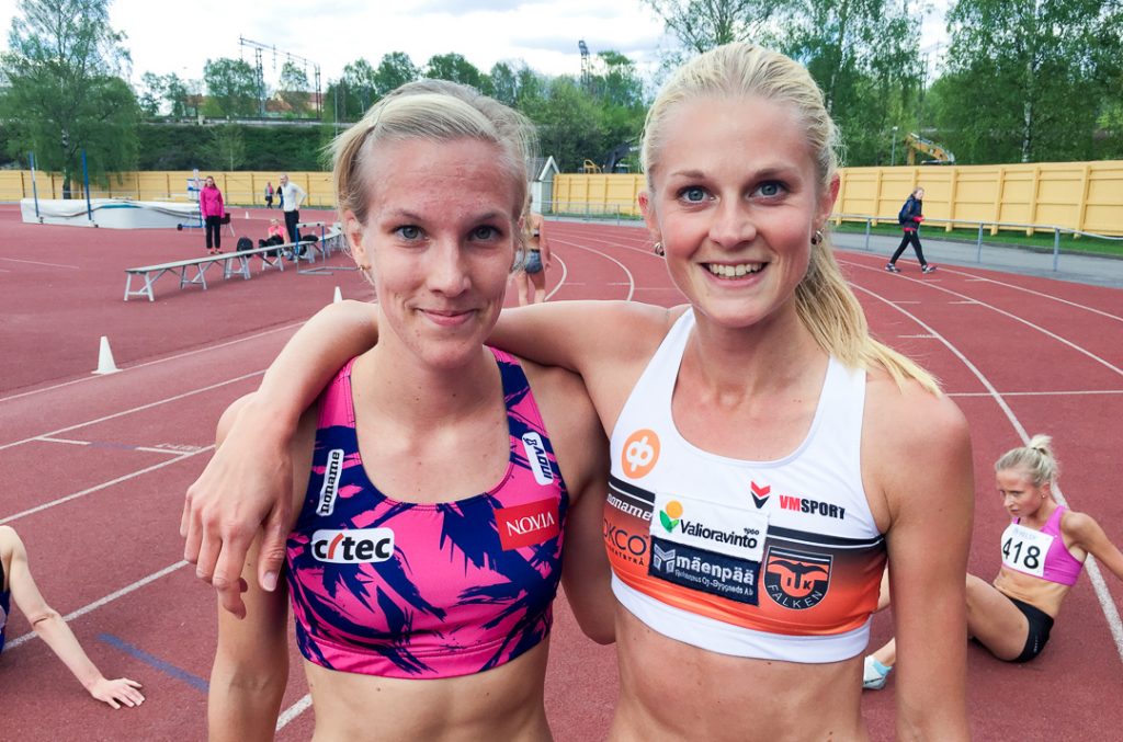 Storbacka ja Richardsson ennätysvauhdissa Helsingissä