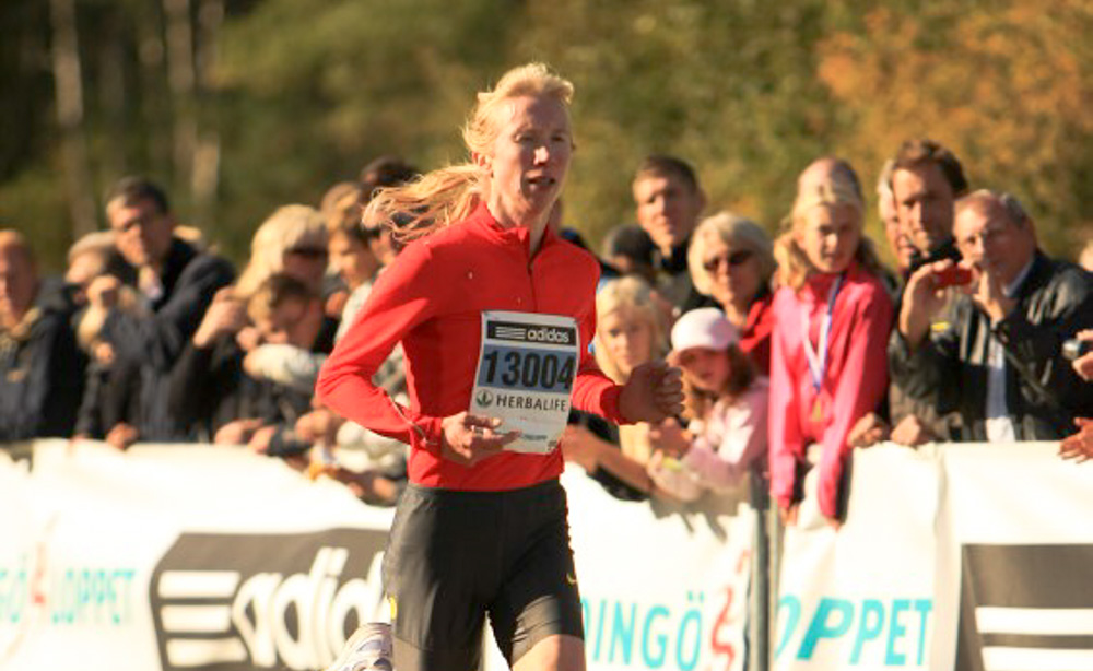 Annemari Kiekara voittoon puolimaratonilla