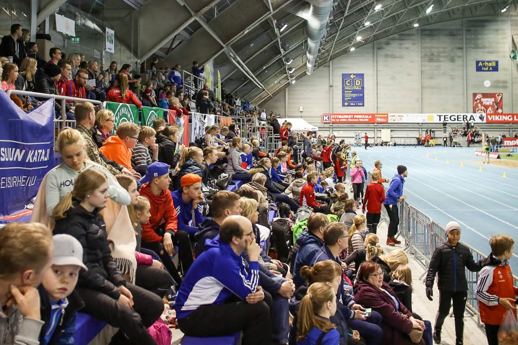 Tampere Junior Indoor Games - Perjantain 8.3. tulokset