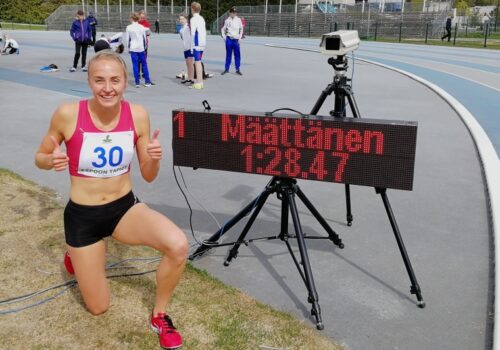 Eveliina Määttänen rikkoi Sara Kuiviston 600 metrin SE:n!