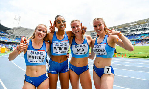 Fantastinen juoksu! – Naisten viestijoukkue MM-finaalin neljäs Suomen ennätyksellä! – Suomi kymmenes mitalitaulukossa