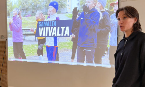 Salminen Samalta Viivalta -tilaisuudessa Vantaalla: Pidän kaikessa harrastamisessa tärkeänä, että tekeminen on hauskaa