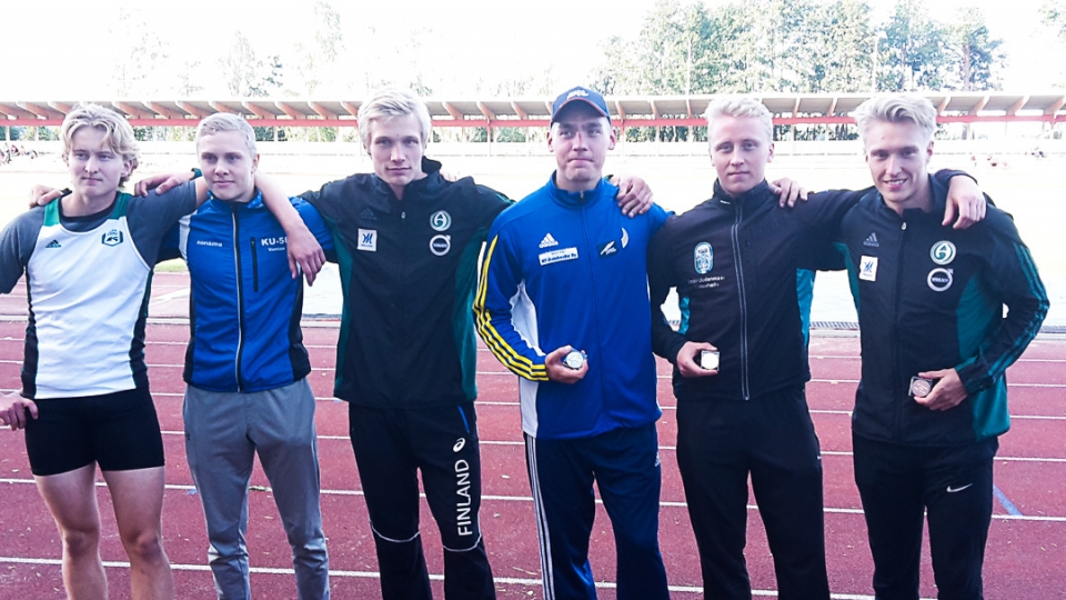 19-vuotiaiden kymmenottelun mitalistit 